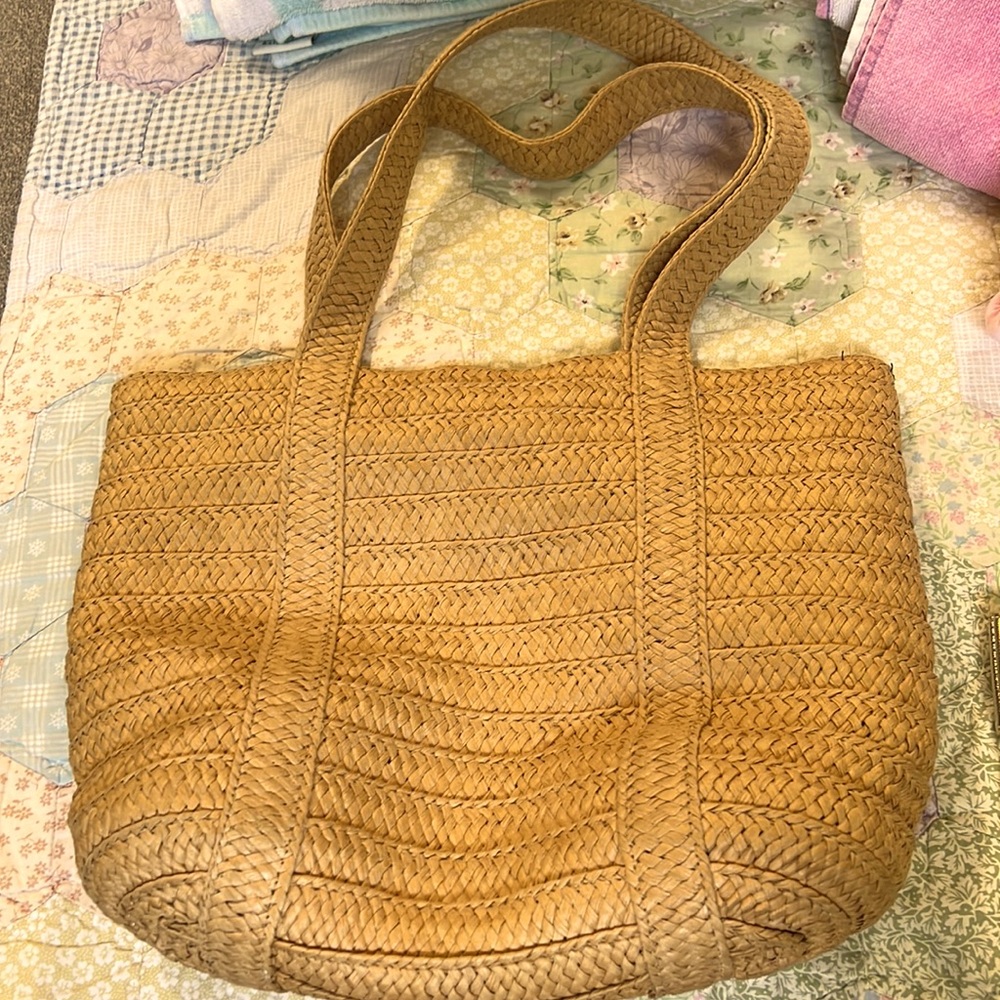 Draper James Straw Purse